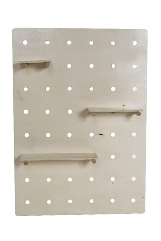 Organizador mural modulable de madera Simplicity - 50 x 70 cm - Natural