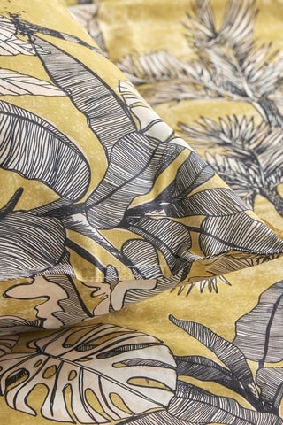 Juego de nórdico reversible de algodón - 57 hilos/cm² - Amarillo