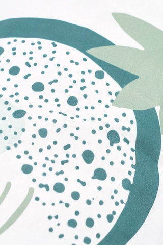 Juego de nórdico reversible de algodón - 57 hilos/cm² - Blanco