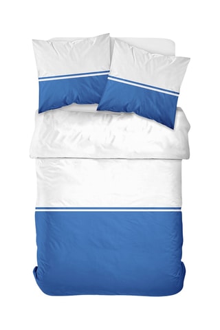 Juego de nórdico de algodón - 57 hilos/cm² - Azul