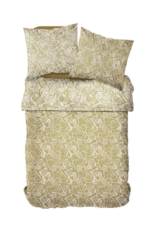 Juego de nórdico de algodón - 57 hilos/cm² - Amarillo