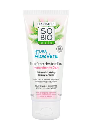 Crème hydratante des familles Bio - Peaux sensibles et réactives - 100 ml