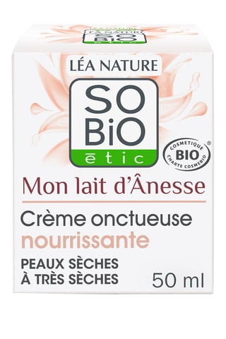 Crème onctueuse nourrissante Bio Mon Lait d'Ânesse - 50 ml