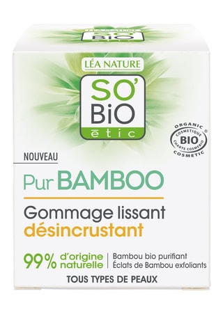 Gommage lissant désincrustant Pur Bamboo - 50 ml