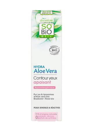 Contour des yeux défatigant apaisant Bio - Aloe vera - 15 ml