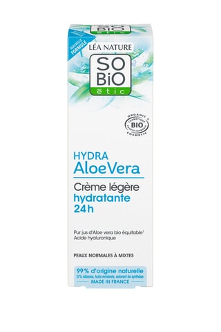 Crème légère hydratante 24 h jour Bio - Tout type de peau - 50 ml
