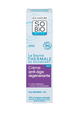 Crème nuit anti-âge régénérante Bio - 40 ml