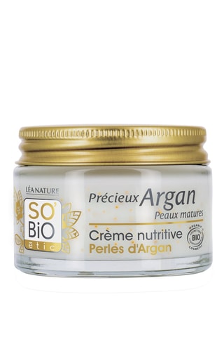 Crème nutritive Perles d'Argan bio - Peaux matures - 50 ml