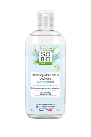 Démaquillant yeux biphase waterproof bio - Yeux sensibles - 100 ml