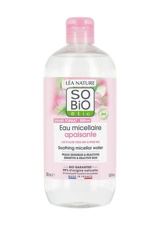 Eau micellaire apaisante Bio - 500 ml