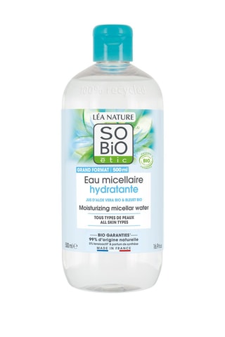 Eau micellaire hydratante Bio - Aloe vera - 500 ml