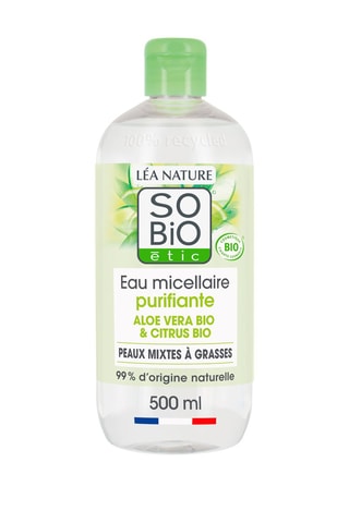 Eau micellaire purifiante Bio - 500 ml