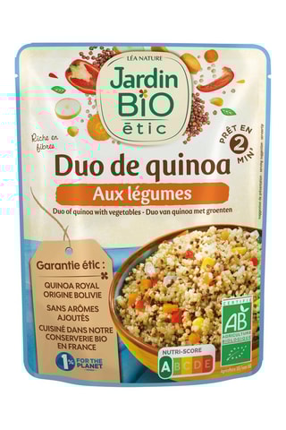 3 x Duo de quinoa aux légumes bio - 250 g