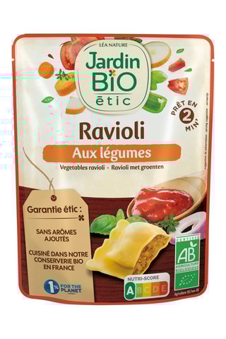 3 x Ravioli aux légumes bio 250 g