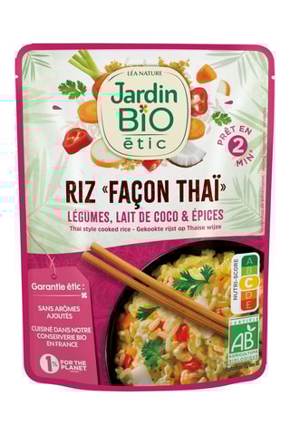 3 x Sachet Riz cuisiné façon thaï - 250 g