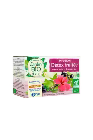 3 x Infusion bio Détox fruitée - 20 sachets