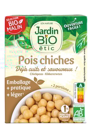 3 x Pois chiches bio - 405 g