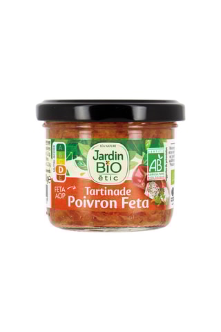 3 x Tartinade poivrons feta bio 100 g