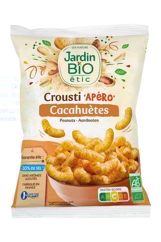 3 x Crousti Apéro Cacahuètes bio 85 g