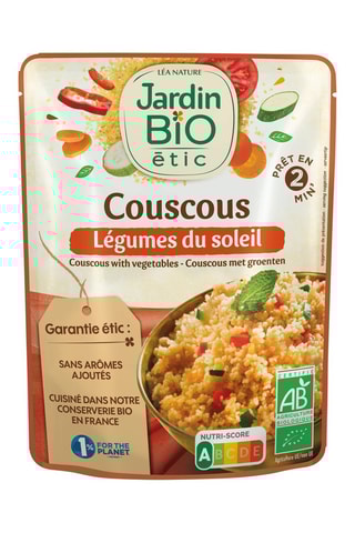 3 x Couscous aux légumes du soleil bio 220 g