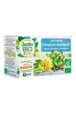 3 x Infusion bio Détente sommeil 20 sachets