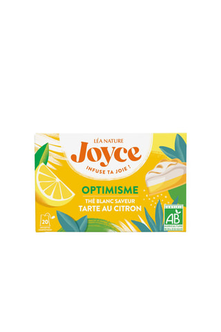 3 boîtes Thé blanc Optimisme Tarte au citron - 20 infusettes