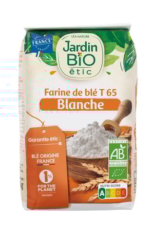 3 x Farine de blé blanche T 65 bio 1 kg