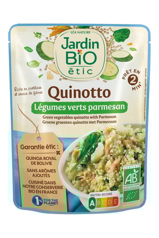 3 x Quinotto Légumes verts Parmesan bio 220 g