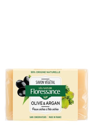 3 x Savon solide végétal huile d'olive et argan bio Floressance® Bio - 100 g