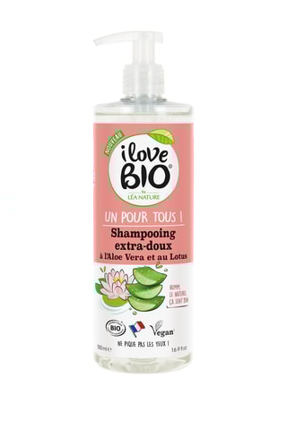 3 x Shampoing aloe vera et Lotus - 500 ml