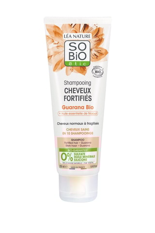 3 x Shampoing cheveux fortifiés au guarana bio et huile essentielle de Niaouli - 250 ml