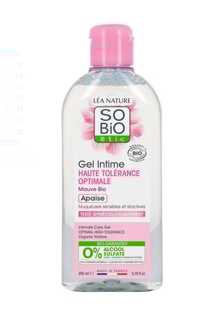 3 x Gel intime Haute tolérance optimale à la mauve bio - 200 ml