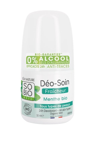 3 x Déo-soin Fraîcheur Menthe Bio - 50 ml