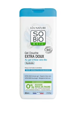 3 x Gel douche extra doux au gel d'Aloe vera bio - 650 ml