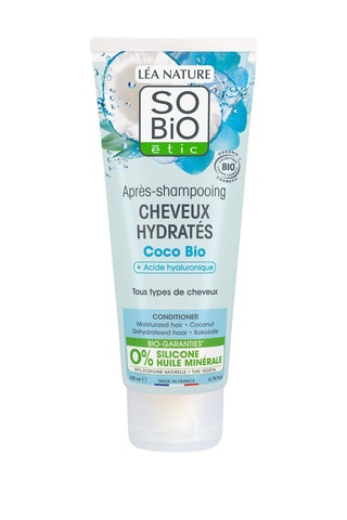3 x Après-shampoing cheveux hydratés à la coco bio et acide hyaluronique - 200 ml