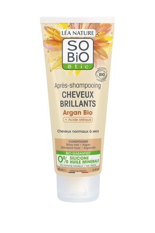 3 x Après-shampoing cheveux brillants à l'argan bio et acide oléique - 200 ml