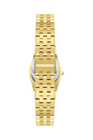 Relógio de quartzo folheado a ouro amarelo - Dourado