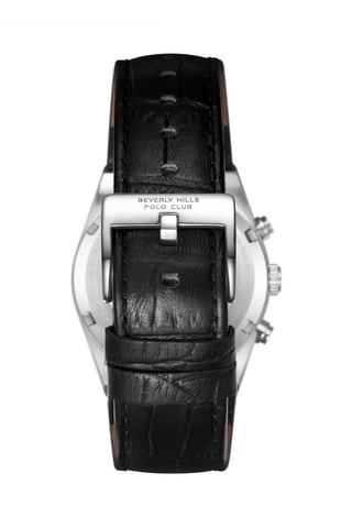 Relógio de quartzo em couro ião ouro amarelo