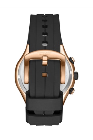 Relógio de quartzo em silicone e cerâmica