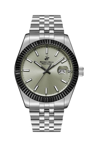 Relógio de quartzo em metal e cerâmica