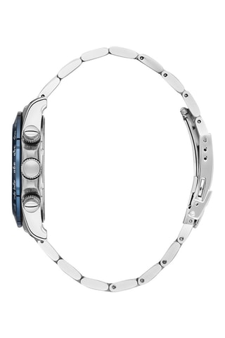 Coffret relógio de quartzo e 3 braceletes em metal e cerâmica