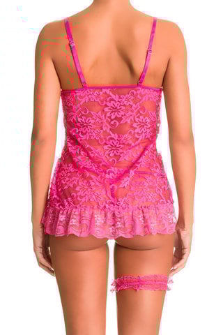 Ensemble 3 pièces Fuchsia