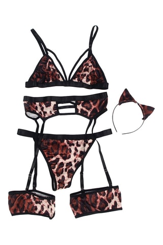 Ensemble 4 pièces Marron et noir