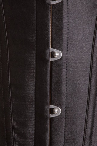 Corset et string Noir