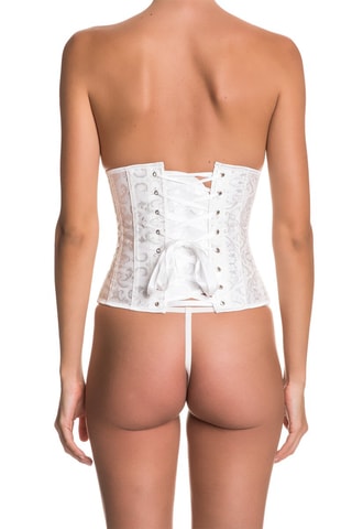 Corset et string Blanc