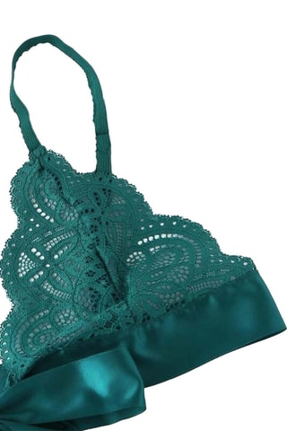 Soutien-gorge et tanga Vert
