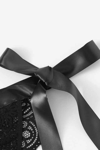 Soutien-gorge et tanga Noir