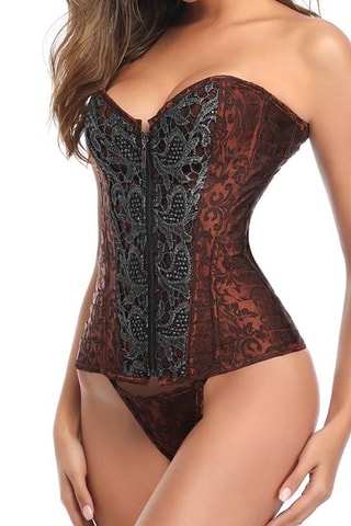 Corset et string - Cuivre