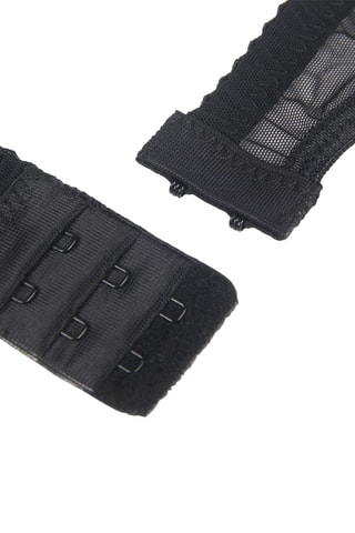 Porte-jarretelles et culotte Noir