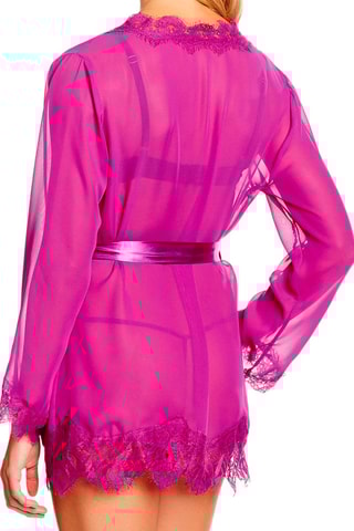 Déshabillé et string Fuchsia